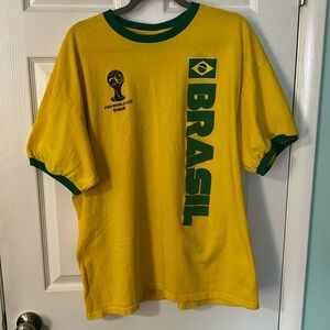 2014 World Cup Team Brazil T-Shirt - Men’s 2XL